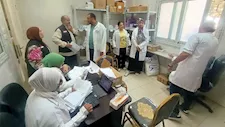قافلة طبية مجانية في بني سويف.. فحص 1324 مواطنًا بـ7 تخصصات - صور