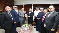 نقيب الأشراف يلتقي محافظ بني سويف لبحث تعزيز التعاون