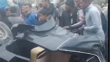 سيارة نقل دهست توكتوك.. مصرع شخصين وإصابة ثالث في حادث مروع بالمنوفية