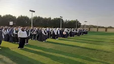 في أول أيام الدراسة.. البلالين ترسم أجواءً احتفالية لاستقبال طلاب أسوان