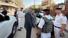 بالصور- مدير أمن أسيوط يتابع تأمين المدارس مع انطلاق العام الدراسي الجديد