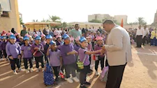 انتظام الدراسة بـ 520 مدرسة في الوادي الجديد والمحافظ تُشدد على الدخول التدريجي