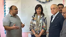 محافظ الإسكندرية يفتتح المدرسة اليابانية بالمنتزه ويغير اسم شارع الجراج