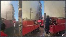 "القمامة امتدت إلى النخيل".. مصدر يكشف لـ "مصراوي" التفاصيل الكاملة لحريق "تلا" -صور