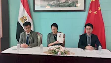 قنصل الصين بالإسكندرية: لا حل بغزة دون الفلسطينيين.. و4 مبادئ تنهي الحرب -صور