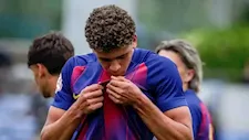 قائمة برشلونة لمواجهة راسينج سانتاندير في الدوري الإسباني.. موقف حمزة عبد