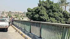 الجيزة تواصل صيانة أسوار كوبري فيصل لتعزيز الأمان والسلامة