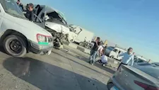 ارتفاع حصيلة حادث الطريق السياحي.. 10 مصابين وتحطم عدد من السيارات
