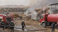 إصابة شخص في حريق مزرعة مصر الخير بالخارجة