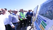 قطار التنمية في سيناء.. كامل الوزير يتابع خط العريش وطابا بطول 500 كم (صور)