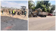 محافظ الجيزة يستبعد مسؤولين بحي بولاق بسبب مستوى النظافة