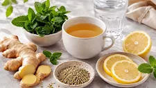 5 مشروبات تنظف جسمك وتحسن الهضم