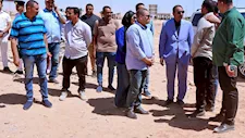 إحالة موظفين للمحاكمة التأديبية بعد استرداد 50 فدانًا من أراضي الدولة بسوهاج