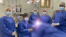 صعق كهربائي دمر عظام فكه..  إنقاذ شاب بتدخل جراحي دقيق في المنيا