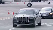 هونشي N701.. السيارة الغامضة التي ترافق الرئيس الصيني في زيارته إلى القاهرة