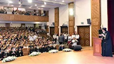 بالصور.. البابا تواضروس الثاني يشهد حفل تخريج دفعة جديدة من الكلية الإكليريكية بالإسكندرية
