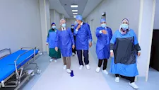 11 غرفة عمليات.. بدء التشغيل التجريبي لمجمع الجراحات بمستشفيات جامعة المنيا (صور)