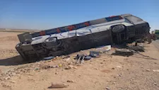 20 سيارة إسعاف وغرفة عمليات.. إجراءات عاجلة من الصحة بشأن حادث أتوبيس جنوب