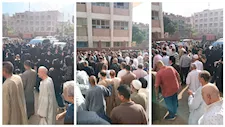 تشييع جثمان المستشار مسعد الفخراني بمقابر أسرته بزاوية بلتان فى القليوبية -فيديو وصور 