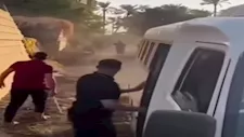 تفاصيل فيديو ضرب النار في أبو النمرس.. مشاجرة عقب تسليم أرض بحكم قضائي