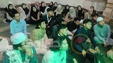 وفد إندونيسي يزور ضريح إبراهيم الدسوقي بكفر الشيخ -صور