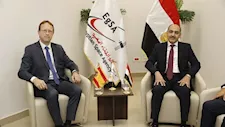 رئيس وكالة الفضاء المصرية يبحث مع السفير الإسباني تعزيز التعاون الفضائي