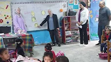 مدير تعليم القاهرة تتابع يوم الطالب داخل 4 مدارس بالزيتون وعين شمس