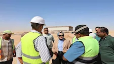 بالصور- انطلاق مشروع دواجن باستثمارات 1.5 مليار جنيه في الوادي الجديد