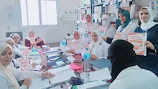 مستشفى الأمراض التنفسية بالعاشر يحتفل باليوم العالمي لسلامة المرضى (صور)