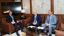 رئيس هيئة المحطات النووية يبحث مستجدات تنفيذ مشروع محطة الضبعة