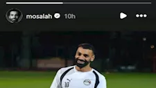 ستوري نجوم كرة القدم.. مصطفى فتحي برفقة زوجته وصلاح في مران المنتخب 