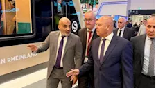 وزير النقل يتفقد مشروعات المترو والمونوريل والتصنيع المحلي في برلين