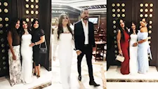 الصور الأولى.. ديانا هشام تحتفل بعقد قرانها
