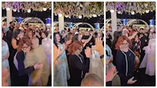 نبيلة عبيد ترقص في حفل زفاف شقيق مدير أعمالها - صور وفيديو 