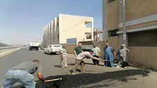 استجابةً لمطالب الأهالي.. تنفيذ 13 مطبًا صناعيًا على طريق «بنها – المنصورة»