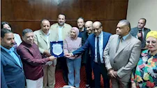 نقابة الصحفيين بالإسكندرية تحتفل بمرور 70 عامًا على تأسيسها وتكرم رواد المهنة - صور