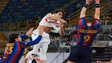 الزمالك يتلقى الهزيمة أمام برشلونة في كأس العالم للأندية لكرة اليد