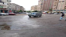  العامرية الأكثر غزارة.. خريطة هطول الأمطار على الإسكندرية -صور