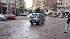  العامرية الأكثر غزارة.. خريطة هطول الأمطار على الإسكندرية -صور