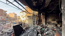 ننشر نتائج معاينة المعمل الجنائي لحريق مطعم سنهور بالفيوم