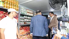 بخصم 40%.. "مستقبل وطن" يختتم جولته بالجيزة بـ23 كرافانًا لبيع السلع – صور