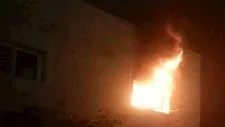 مستوطنون يحرقون منزلين في جنوب نابلس