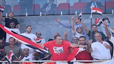 صور الجماهير المصرية في مدرجات استاد جوبا لمواجهة جنوب السودان