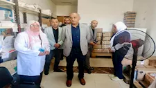 بالصور.. جولة مفاجئة لوكيل صحة الإسكندرية بمستشفى جمال حمادة المركزي