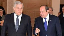 الرئيس السيسي يوجه دعوة لميلوني لزيارة مصر.. ويبحث مع وزير الخارجية الإيطالي قضايا المنطقة