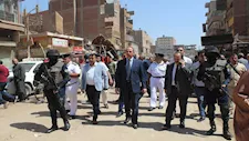 بالصور.. مدير أمن سوهاج يقود حملة مرافق مكبرة بمركز ساقلتة