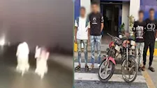 إشارات خادشة وقيادة متهورة.. ضبط 4 طلاب في الشرقية بعد تداول فيديو