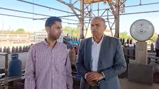 للتأكد من الأوزان والمواصفات.. رئيس مدينة سمالوط يتفقد محطة تعبئة بوتاجاز "شوشة"