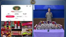 كان بيبيع الألعاب النارية من ورا الشاشة.. ضبط أدمن صفحة في الفيوم