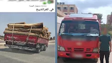  "قديمة من سنة ونص".. الداخلية تكشف تفاصيل تداول صورة سيارة نقل محملة بالأخشاب 